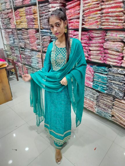 Anarkali pattern 3piece