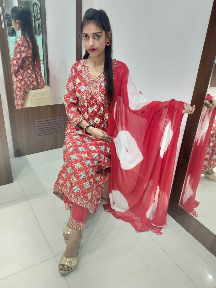 Aliya with anarkali pattern - Image 4