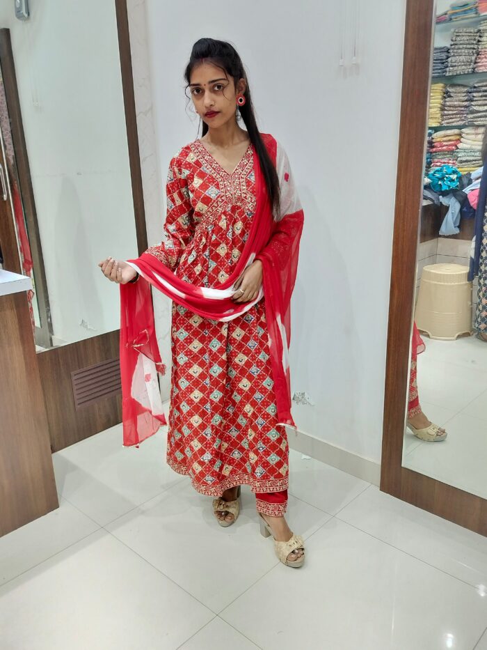Aliya with anarkali pattern - Image 1