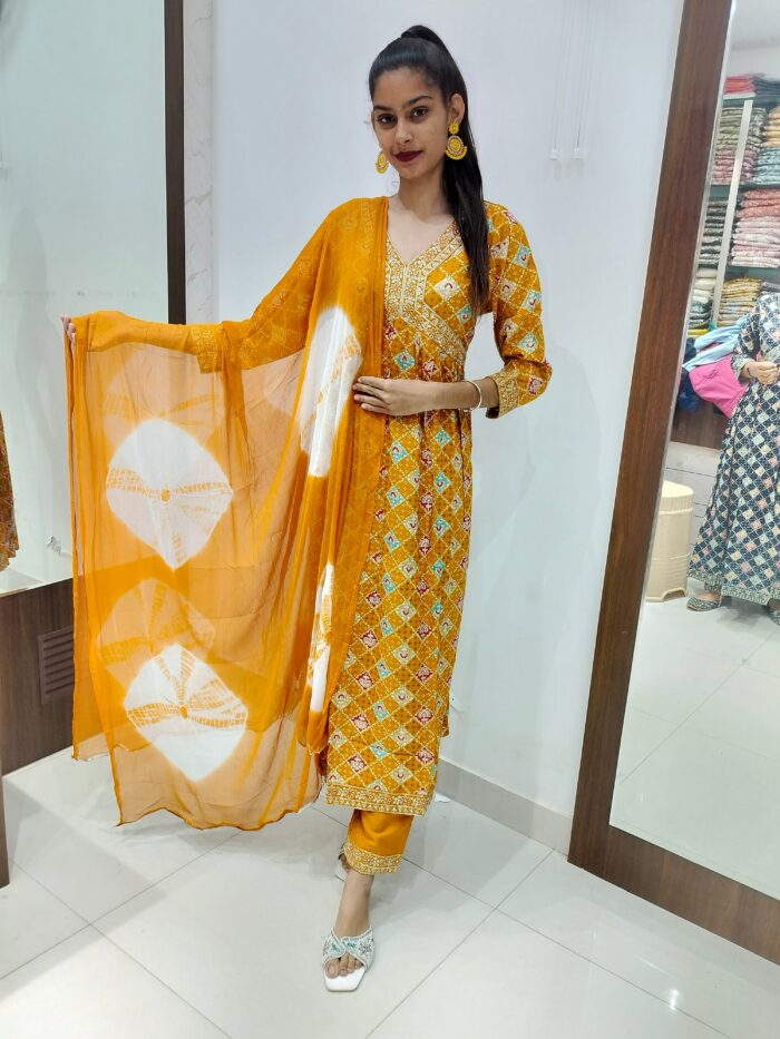 Aliya with anarkali pattern - Image 4