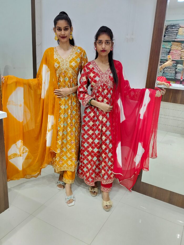 Aliya with anarkali pattern - Image 3