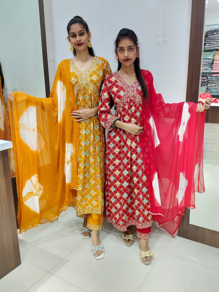Aliya with anarkali pattern - Image 2