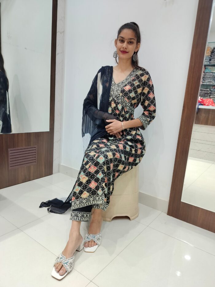 Aliya with anarkali pattern - Image 6