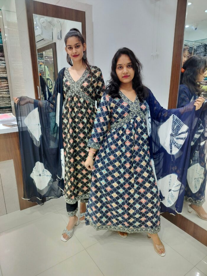 Aliya with anarkali pattern - Image 2