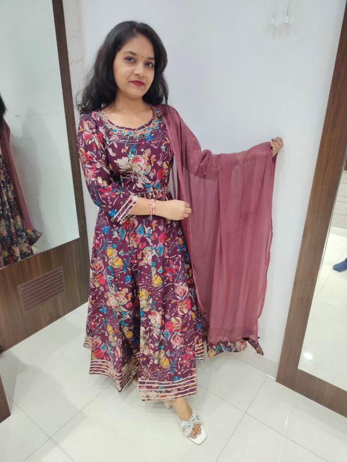 Anarkali pattern - Image 1