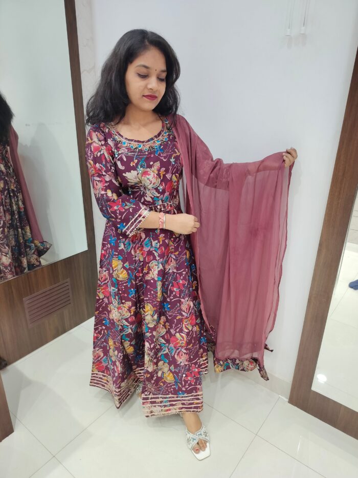 Anarkali pattern - Image 4