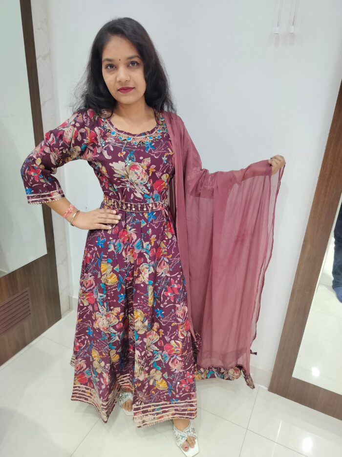 Anarkali pattern - Image 2