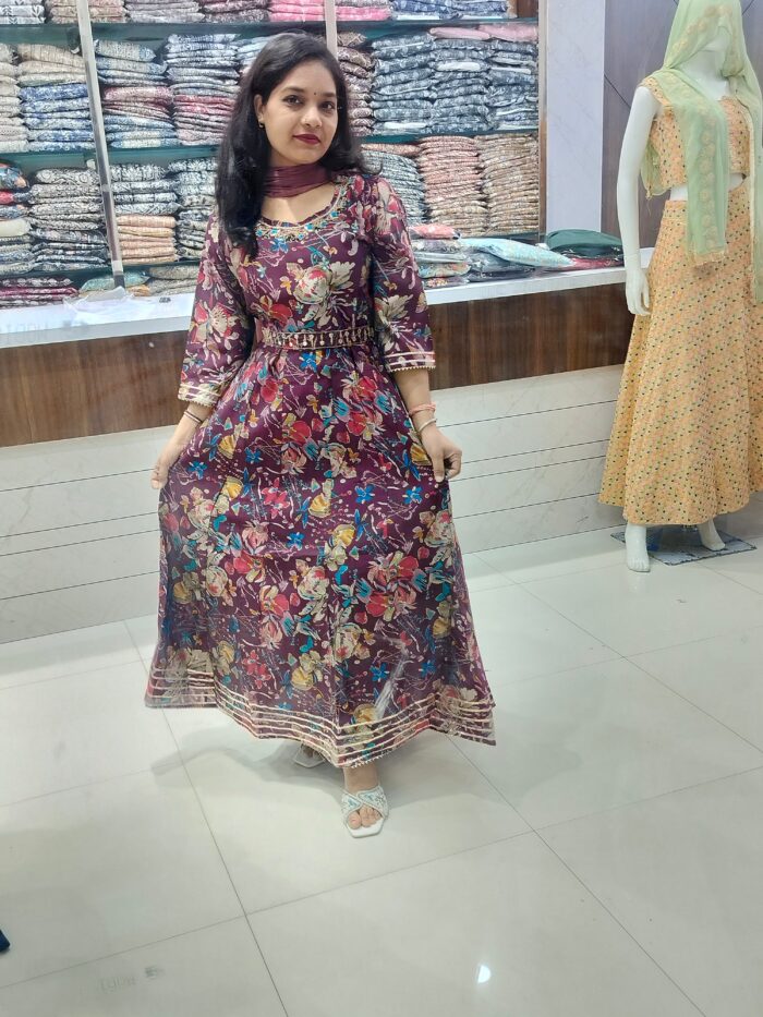 Anarkali pattern - Image 3