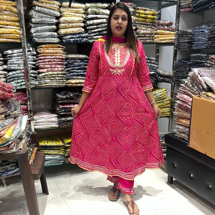 Anarkali pattern - Image 1