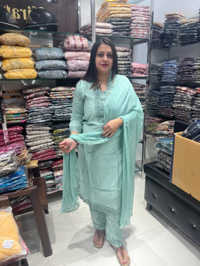 pakistani silk suit - Image 2