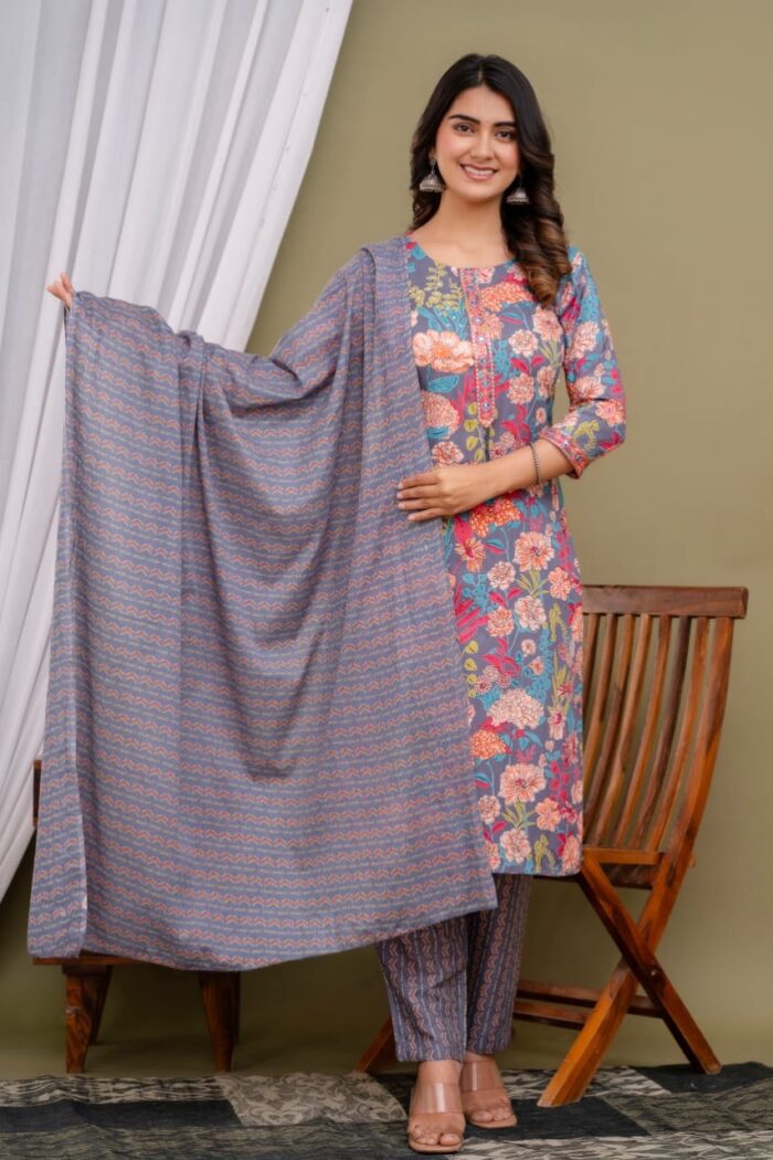 3 piece gray - Image 1