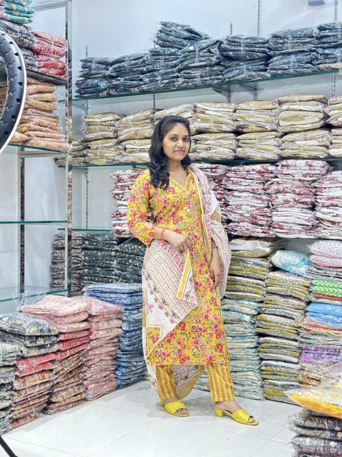 3 piece cotton - Image 2