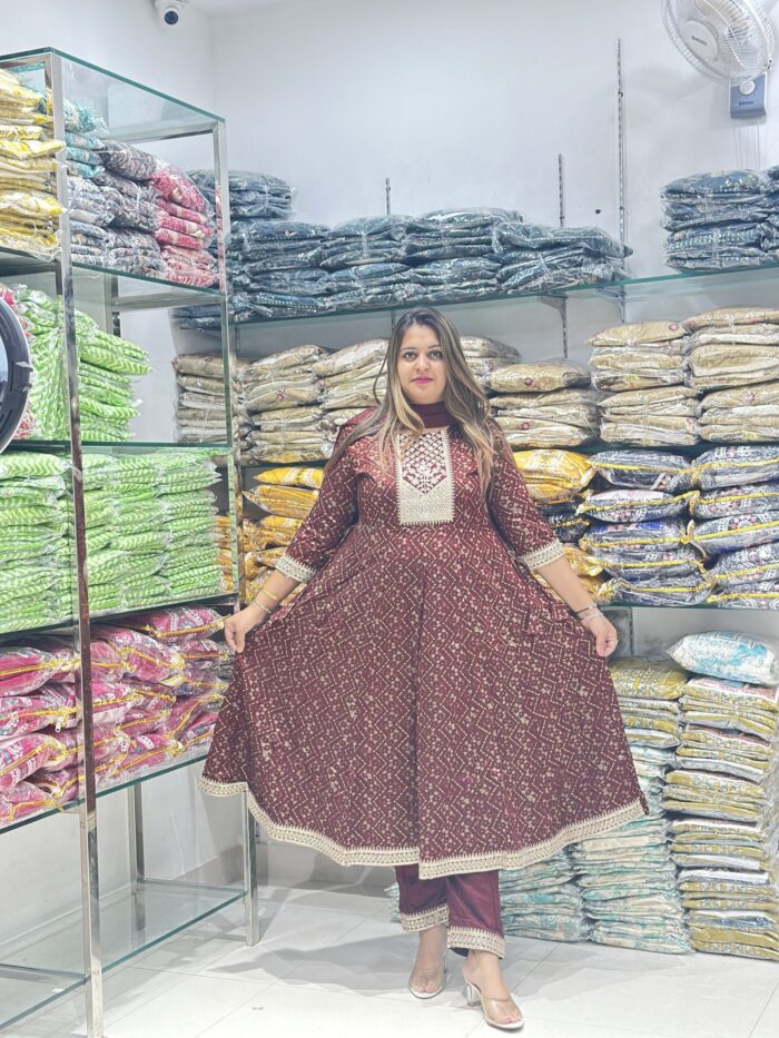 3 piece ANARKALI - Image 2
