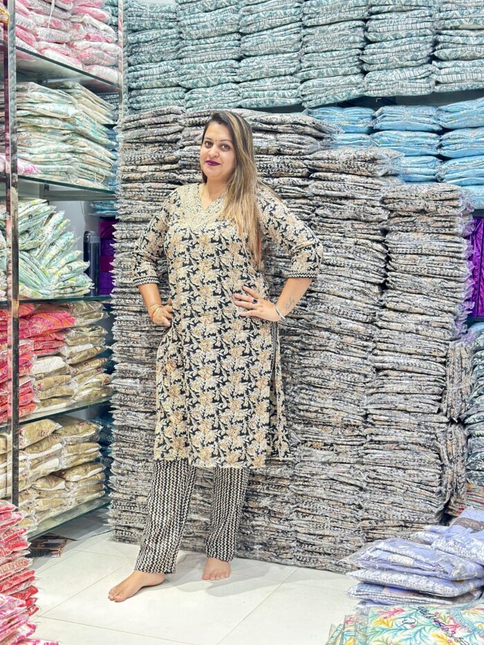 KALAMKARI 2 PIECE  🖤 - Image 2