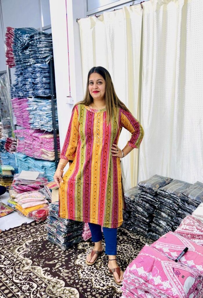 Single kurti multicolour - Image 1