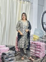 Big size 3 piece kalamkari 🖤